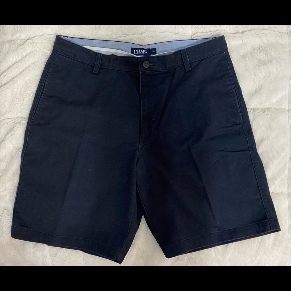 Men's Chaps navy shorts.  Size 34. EUC
